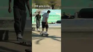 Marley Humphrey - Nollie Kickflip vs Calvin DeBruler in Dumb Data Game of Skate 4 Losers Round 2