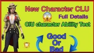 Full details of The clue character with ability.
