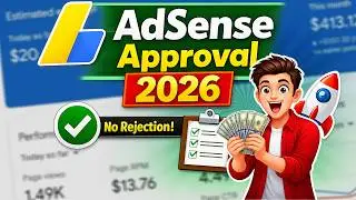 AdSense Approval 2026 Method Instant Active Dashboard With Html5 Script (100% Working)