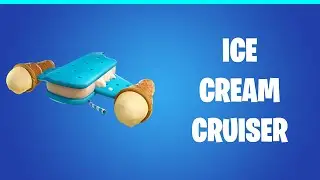 🔥 ICE CREAM CRUISER GLIDER - 360 - FORTNITE 🦙