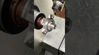 High Efficiency C Axis Linkage Milling of Aluminum Parts Using Custom Fixtures on ST-72YT. #cnc