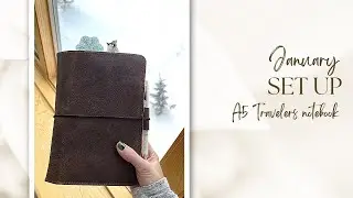 January A5 Planner Set Up | Planner Perfect | Travelers Notebook