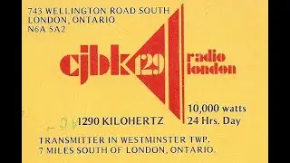 CJBK 1290 London, Ontario 1981 aircheck