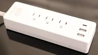 1875W Power Strip Ultra Flat Plug Extension Cord