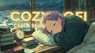 Cherry Sleeping by the Snow ❄️ Cozy Lofi Beats for Sleep & Relax 💤 Deep Rest Guaranteed