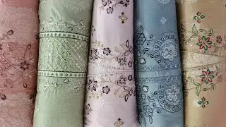 Luxury Lawn Embroidered | Chikankari | Multi Barosha with Embroidered Chiffon Dupatta | New Arrivals