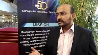Aman Foundation CEO Ahmed Jalal sharing his experience regarding MAP's workshop Digital Marketing