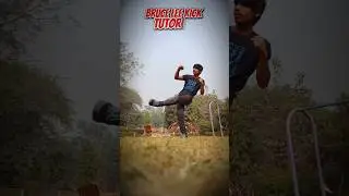 Bruce Lee Kick🔥 #tutorial #brucelee #martialarts #training #kick #taekwondo  #karate #tricks #shorts