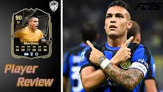FC25 -FINESSE SHOT OP - TOTW LAUTARO MARTINEZ PLAYER REVIEW - EAFC  25 INFORM MARTINEZ PLAYER REVIEW