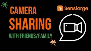 Access Sharing Your Sensforge Smart Camera