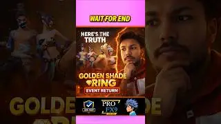 Golden Shade Universal Token Bundle Return 😍 Free Fire Latest News