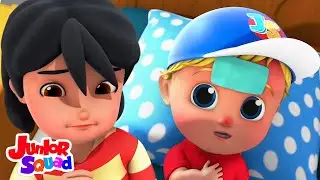 Lagu sakit | Video animasi | Puisi untuk anak | Junior Squad Indonesia | Kartun pendidikan