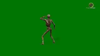 Zombie Dancing Green Screen HD 2