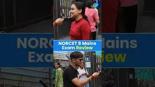 NORCET 8 Mains Exam Review & Feedback #norcet8mains