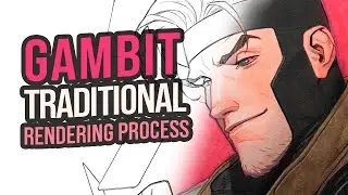 X-MEN - Gambit Commission | Full Render Process