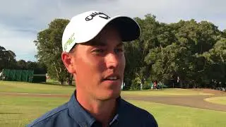 Anthony Quayle chats after round two the 2017 Emirates Australian Open