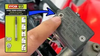 ¿Cómo Remover Tornillos Dañados? | Ryobi Spiral Screw Extractor