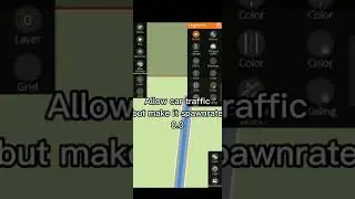 How to make a Taxi road in Intersection Controller #shorts