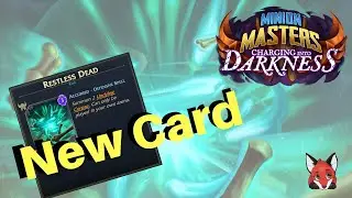 ⭐ NEW CARD⭐ Minion Masters &bull; Charging into Darkness &bull; Restless Dead