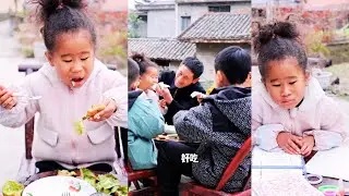 Фейер не одна! Она делится вкусной едой со своими соседями и друзьями! 🥝