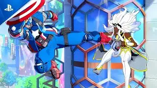 Storm vs Captain America - MARVEL Tokon Fighting Souls CLOSED BETA