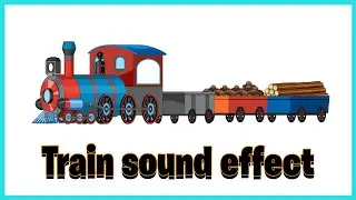 Train sound effect without copyright - Train Horn sound - Train noise