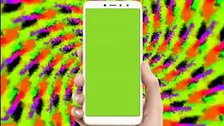 green screen mobile frame template