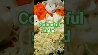 Winter Special Salad #love #colourfulsalad #colourfull  #vegitables #nature #trending #viralshort