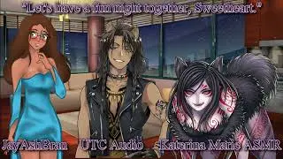 [FFM4A] Fangs & Fur P.1FT:UTC Audio and Katerina Marie ASMR[Vampire x Werewolf x Human] [Cuddles]