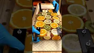 This Table Is Made of Real Fruit 🍎🍇🍓 #Fruit #Table