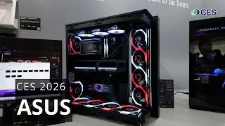 Программа ASUS на CES 2026! Новинки для ПК, клавиатуры и аудиотехника.