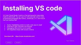Visual code installation and setup for python in Tamil