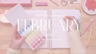 Plan #February with Simplified | Stickers & Gel Pens