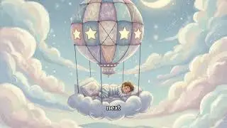 Liam and the Flying Bedtime Balloon 🎈 Personalized Bedtime Story for Kids | Calming Voice