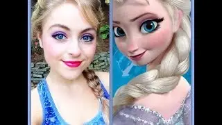 Disney's Elsa makeup tutorial