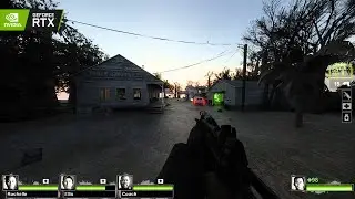 L4D2 Swamp Fever with RTX Remix 4K Playthrough (DLSS, FG, RR, PT, RT)