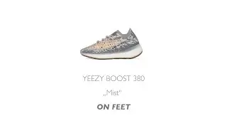 Adidas Yeezy Boost 380 Mist ON FEET