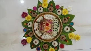 🪁Makar Sankranti decoration  ideas #haldi Kunku #sankranthi#viral #video #..