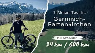 E-Bike Traumrunde in Garmisch-Partenkirchen | 3-Almen-Tour mit Panorama