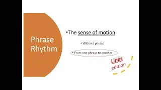 Phrase Rhythm - Links edition!