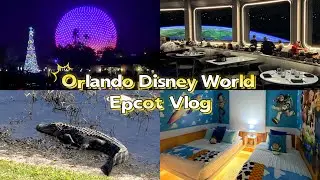 Disney world｜Orlando｜Epcot｜Airbnb tour｜Space 220 Restaurant