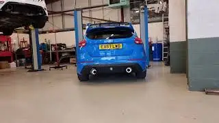Mk3 Focus RS...Collins Performance stage 2 with Mongoose Section 59 exhaust..with pops and bangs 😎🤘