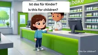 German Sentences Used in a Pharmacy 🇩🇪 | German A1 for Beginners