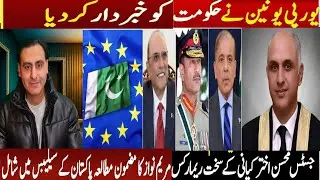 European Union member visit Pakistan#pica Law|Mohsin Akhtar Kiyani Remarks