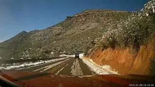 Houston Mesa Road 1-8-2024 Payson, AZ