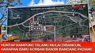 Hunian Tetap Korban Banjir Bandang Padang Mulai Dibangun di Kampung Talang