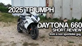2025 Triumph Daytona 660 Review // Perspective from a non Sportbike Guy