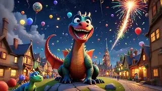 The Dragon Who Sneezed Fireworks 🐉🎆 | Fun Story for Kids | Learning About Emotions, Safety &