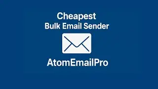 Cheapest Bulk Email Sender | AtomEmailPro Cold Email Software for Inbox Delivery
