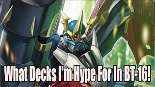 The Decks I'm Hype to Try in BT-16 Beginning Observer | Digimon Card Game